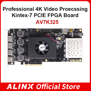 ALINX AV7K325 scheda di sviluppo con XILINX Kintex-7 SFP FPGA 4K Video ed elaborazione immagini PCIE acceleratore di schede FPGA kit - Product Image 2