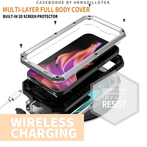 New <strong>Product</strong> <strong>for</strong> iPhone 15/15 Plus/15 Pro Max R-JUST Sliding Camera Life Waterproof Holder Phone Case 360 Degree Protective <strong>Shell</strong> - Product Image 5