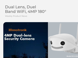 Innotronik CamhiPro WIFI 4G <strong>Camera</strong> Dual Lens 4MP 180 Degree View Panoramic CCTV Security Network Fishey <strong>Camera</strong> - Product Image 5