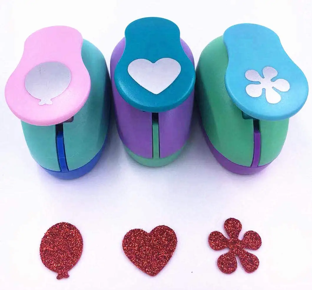 Mini Scrapbook punzoni taglierina fatta a mano carta Craft Calico stampa fai da te fiore carta Craft Punch Hole Puncher Shape