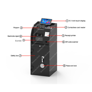 7英寸视窗电脑存款纸币和硬币收银机现金存款和取款亭系统 - Product Image 5