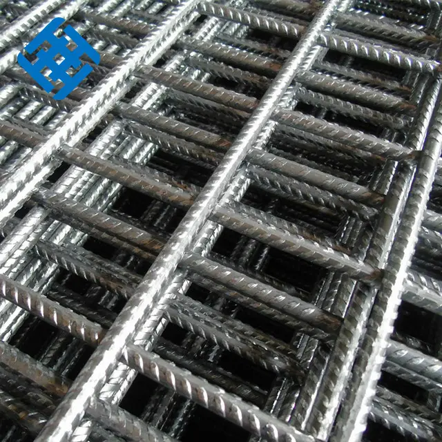 Factory 2x2 3x3 Concrete Reinforcing Steel Rebar Welded Wire Mesh Rolls Iron Brc Wire Mesh For Concrete