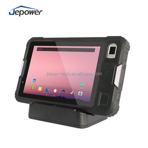 Jiebao qualità industriale Android Tablet con rete 4G e memoria 2GB nuovo 1D 2D lettore RFID robusto PC dispositivo da tavolo