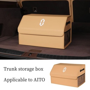 Suitable for AITO New M7 <strong>Trunk</strong> Storage Box M5M9 Microfiber Leather with Nappa Texture <strong>Trunk</strong> Foldable Storage Box - Product Image 1
