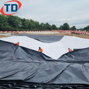 En kaliteli HDPE geomembran 1.5mm tek dokulu geomembranlar pürüzsüz geomembran 1mm 2mm - Product Image 1