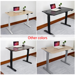 Mesa de ordenador inteligente de altura ajustable de elevación eléctrica de estilo conciso Simple 2025, escritorio de madera de pie - Product Image 4