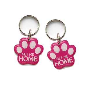 Customized Logo Qr <strong>Code</strong> and Url Programmable Epoxy NFC Pet Id Collar Tag for Dog - Product Image 1