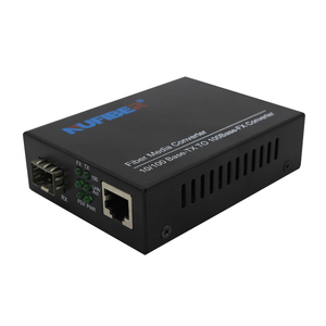 10/100Mbps SFP medya dönüştürücü 1*10/100Base-Tx 1 * 100Base-Fx SFP yuvası olmadan SFP Ethernet dönüştürücü - Product Image 2
