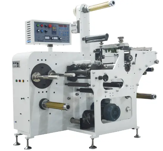 Hot sale rotary label die cutting machine with slitting for blank label