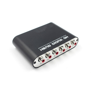 DECODIFICADOR DE SONIDO ENVOLVENTE DIGITAL DE 5,1 CH 5,1 Convertidor analógico amplificador con adaptador de corriente y cable óptico - Product Image 3