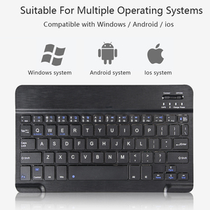 Teclado inalámbrico para iPad para Samsung para Lenovo Tab para Huawei xiaomi Tablet Mini teclado magnético diseño de idioma personalizado - Product Image 5
