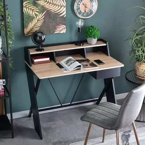 Стол компьютерный многофункциональный для дома и офиса, прикроватный учебный столик с выдвижными ящиками