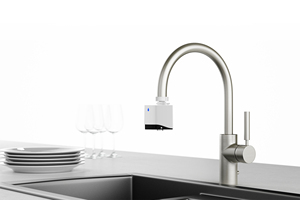 Tùy Chỉnh Điện ABS Nhựa Nhỏ Cảm Biến Vòi Nước Hộ Gia Đình 65% Sử Dụng Nước Tiết Kiệm Tuổi thọ Pin Dài Dễ Dàng Cài Đặt - Product Image 2