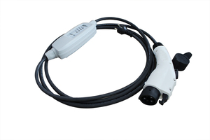 Duosida ที่ชาร์จแบบพกพาแบบ1 /Type 2พร้อมที่ชาร์จแบบพกพาหัวปลั๊ก UK/เยอรมนี - Product Image 5