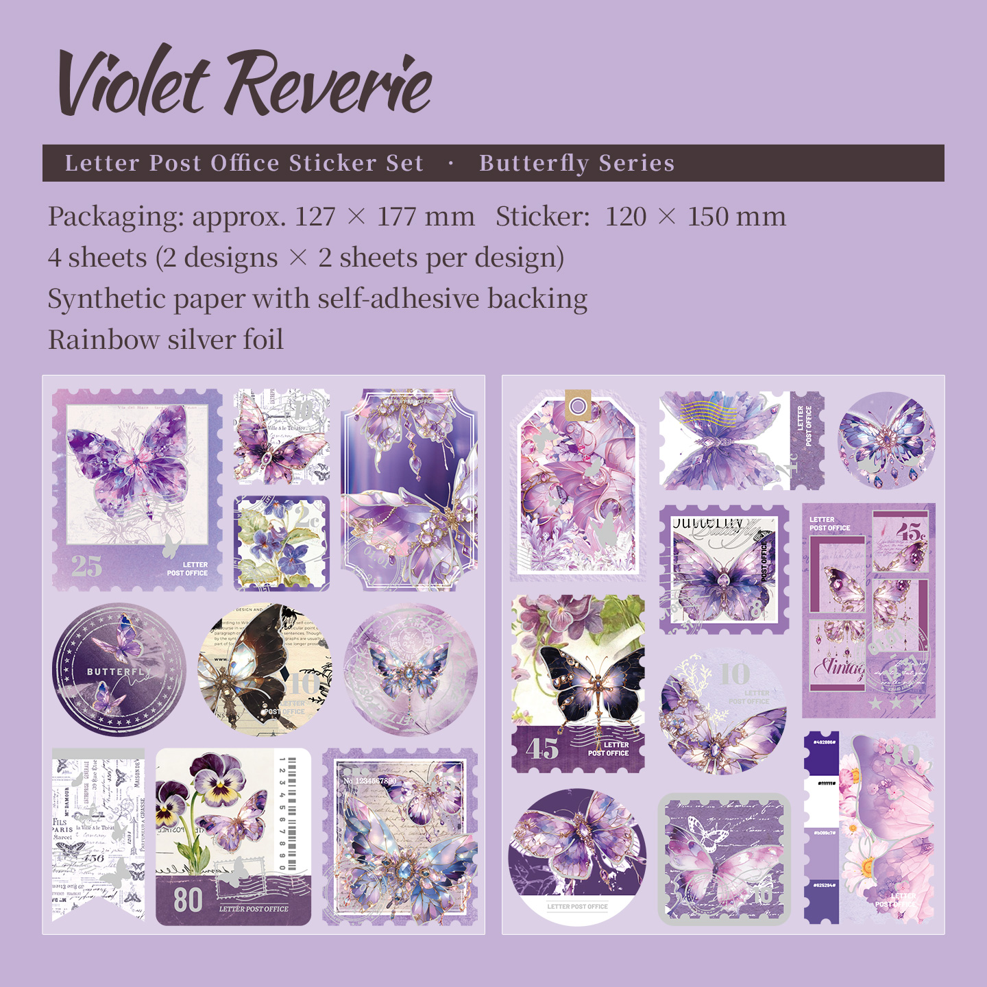Rêverie violet-violet
