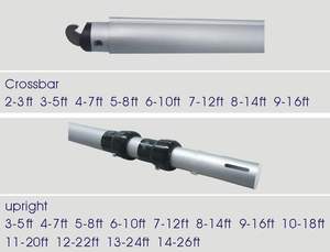 Ống Và Rèm Đám Cưới Phông Nền Đứng Thẳng Điều Chỉnh Được Bộ Chịu Lực Lớn - Product Image 3
