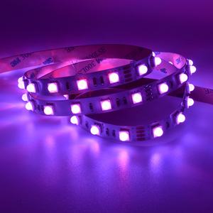 Yeni tasarım 5050 LED çip ışın açısı 30 derece 60led/m 24VDC 5050 led şerit lens ile RGB - Product Image 6