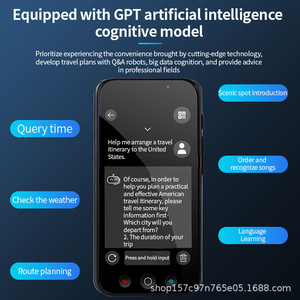 Smart New Canton ese Offline Translator Farbdisplay 142 Sprachen Online Feature Record Funktion für Arabisch Vietnam esisch - Product Image 5
