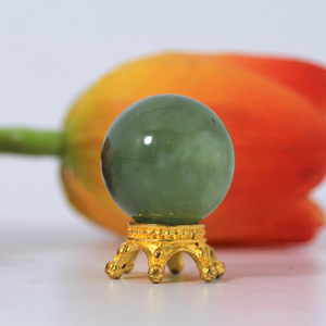 Wholesale DIY Natural Quartz Ball Sphere <strong>20mm</strong> Polished Crystal Healing Stones for Crafts and Healing from Hetian <strong>Jade</strong>