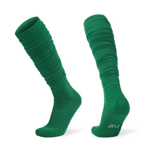 Özel Logo erkek Rugby futbol ezme çorap kalın yastık ve kaymaz özelliği ile ekstra uzun yaz baskı desen - Product Image 1