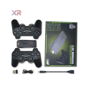Nuovissimo 64G TV M8 Game Stick Lite 4K giochi 10000 retrò Console di gioco per PS1 GBA Controller Wireless per bambino - Product Image 1