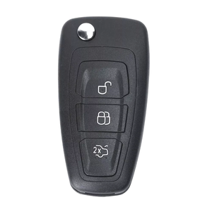 Ford 3 düğme çevirme uzaktan anahtar 80 bit için szvorcar araba anahtarı setleri (HU101/433mhz/4D63 çip) FCC ID:5WK50165 - Product Image 2