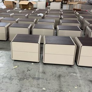 Ý thiết kế tối giản MDF lưu trữ tủ đơn giản hiện đại ánh sáng sang trọng mềm cạnh giường ngủ bảng cho nội thất phòng ngủ - Product Image 5