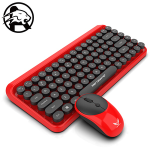 High Quality 2.4G Wireless <strong>Keyboard</strong> and Mouse Combination 87 <strong>Key</strong> Mini BT <strong>Keyboard</strong> and Mouse Kit for Desktop Laptops - Product Image 5