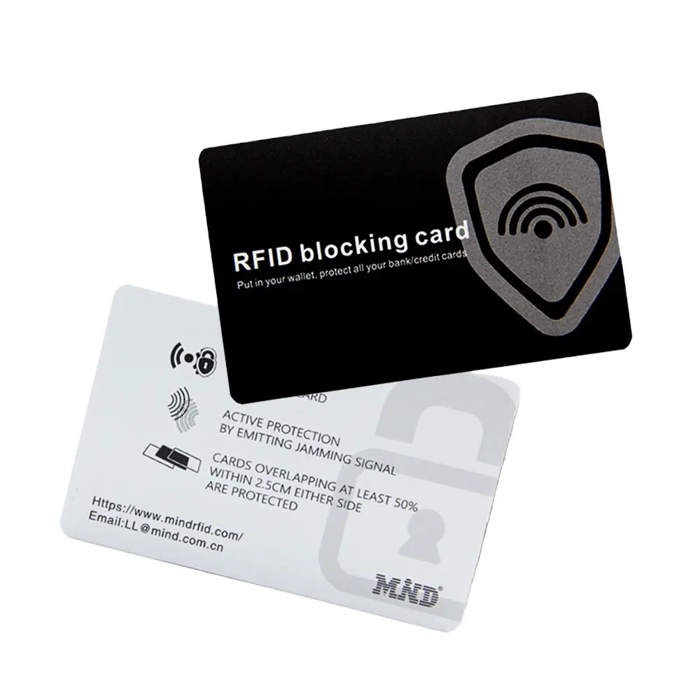 Antifurto Contactless Rfid e Nfc schermatura intelligente blocco di carte di credito fornitori di blocco Rfid