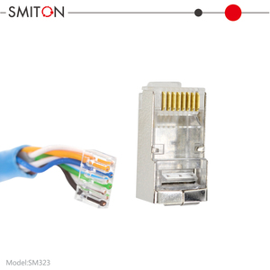 Connettore maschio scudo Ethernet Cat6 con Guider - Product Image 4