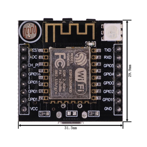 ESP8266 ESP-12F ESP12F CH340 WIFI Serial Witty Cloud scheda di sviluppo MINI USB a TTL Micro CH340G modulo - Product Image 2