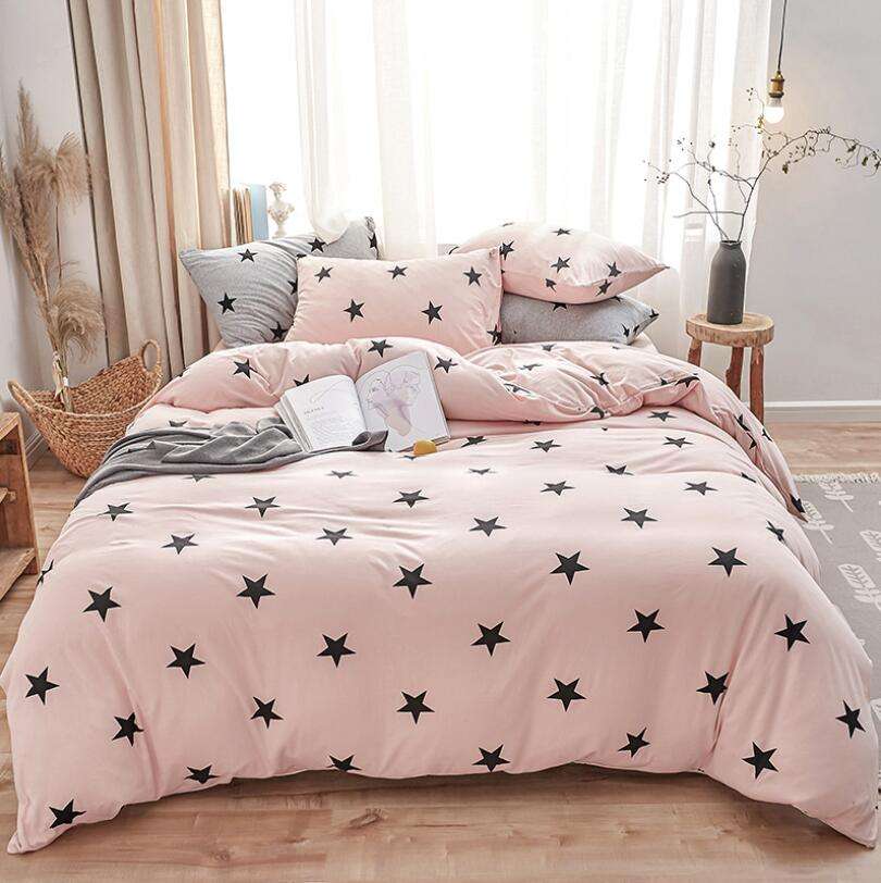 Custom Waterproof 100% Cotton modern bedroom set Fitted Bed Sheets Pillow Case bedroom bed set