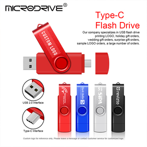 סוג C OTG usb פלאש כונני זיכרון מקלות, מותאם אישית סוג-C usb כונני פלאש, 8G 16g32gb 64gb 128gb 256g pendrive עבור טלפון tablet