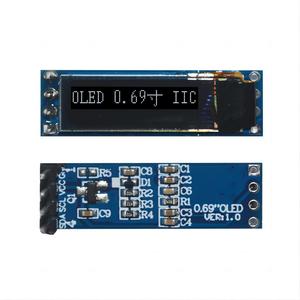Voll farbiges 0,69-Zoll-oled-Anzeigemodul SSD1306-Modul 4-poliges 96*16-oled-Modul