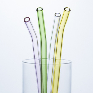 High Quality 20 cm <strong>Transparent</strong> Glass <strong>Straw</strong> - Product Image 3