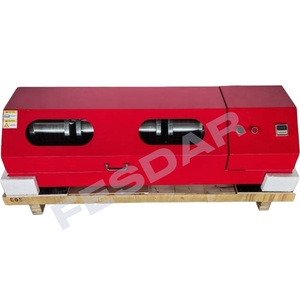 Máquina de abrasión eléctrica DEVAL para control de calidad de agregados en ingeniería de pavimentos - Product Image 3