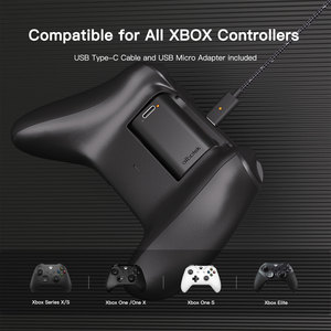 Afbptek 1400mah 4.8v Rechargeable <strong>Best</strong> <strong>xbox</strong> Controller Battery Pack for <strong>Xbox</strong> <strong>One</strong> Series s Console - Product Image 2