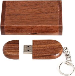 Gitra新款环保USB 3.0木制闪存驱动器定制标志4Gb 16Gb 32Gb 64gb记忆棒金属盒婚礼吊坠盒 - Product Image 2