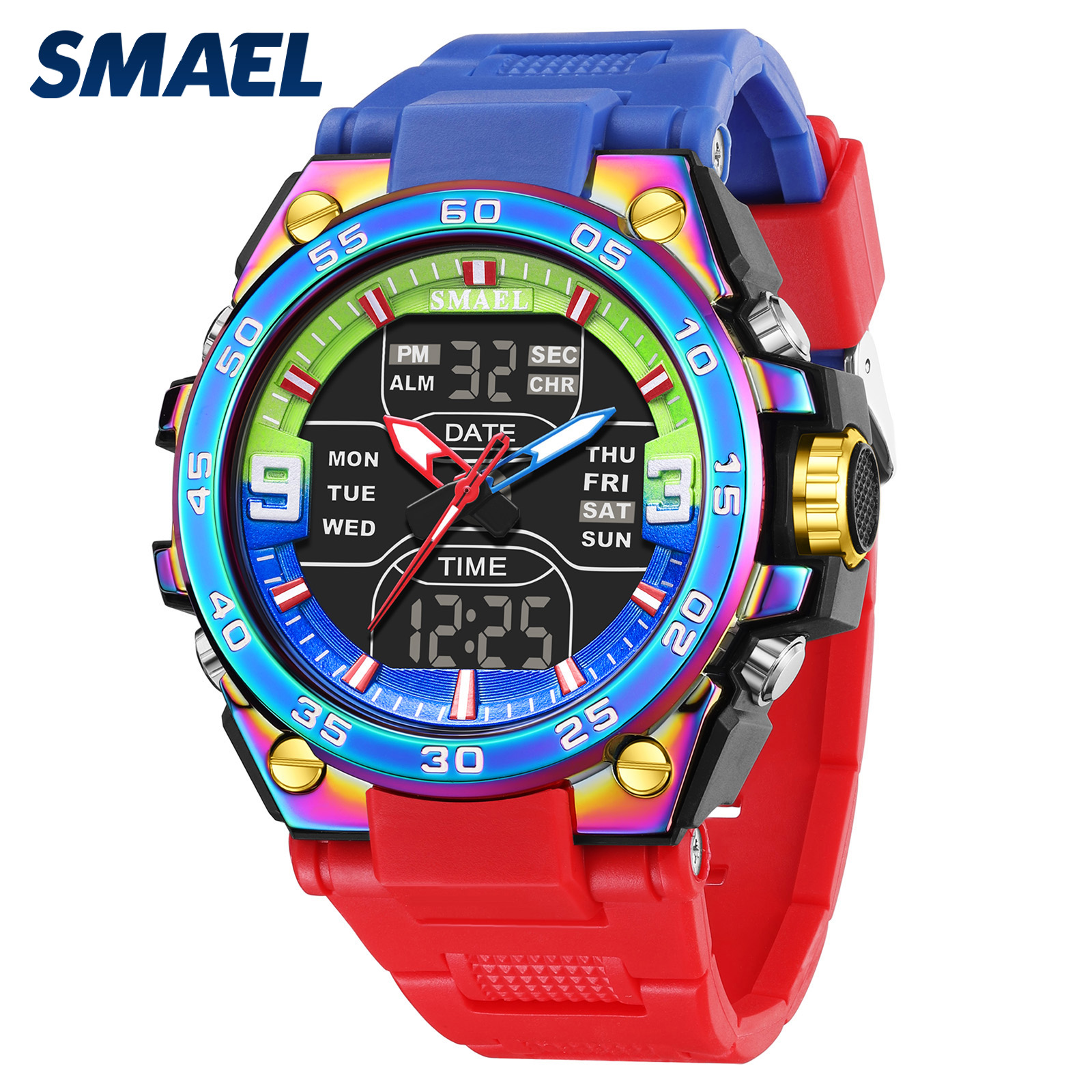 สีแดงสดใส