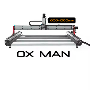 BulkMan3D 1000x1000mm OX-MAN <strong>CNC</strong> Full Kit <strong>Complete</strong> Kit Simple Workbench SFU1610 Ball Screws for <strong>CNC</strong> <strong>Router</strong> <strong>CNC</strong> Milling Machine - Product Image 2