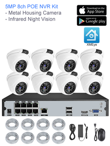 5MP 8CH POE NVR Kit <strong>Security</strong> Ip Camera Surveillance <strong>System</strong> 4 8 Channel Cctv POE NVR Cameras <strong>Security</strong> <strong>System</strong> with Audio Recording - Product Image 4