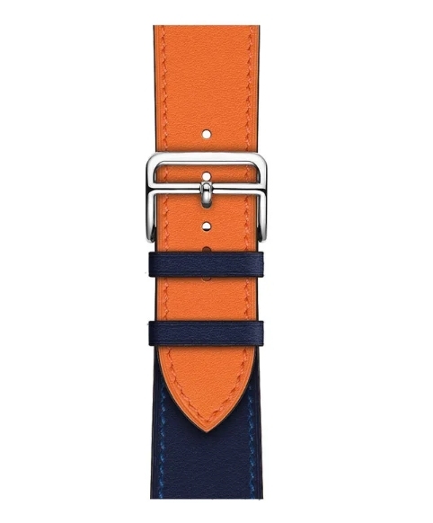 Oranqe + azul oscuro
