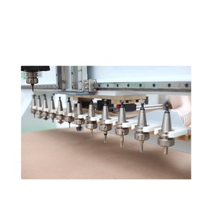 Automatic Tool Changing <strong>CNC</strong> Wood Cutting Machine | <strong>Nesting</strong> <strong>CNC</strong> <strong>Router</strong> for MDF / Plywood / Particle Board - Product Image 3