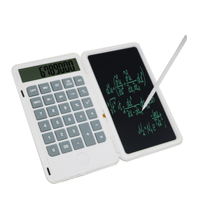 Tavoletta da scrittura LCD grafica digitale da 6 pollici calcolatrice multifunzione con calcolatrice di base pieghevole per notebook con blocco note - Product Image 2
