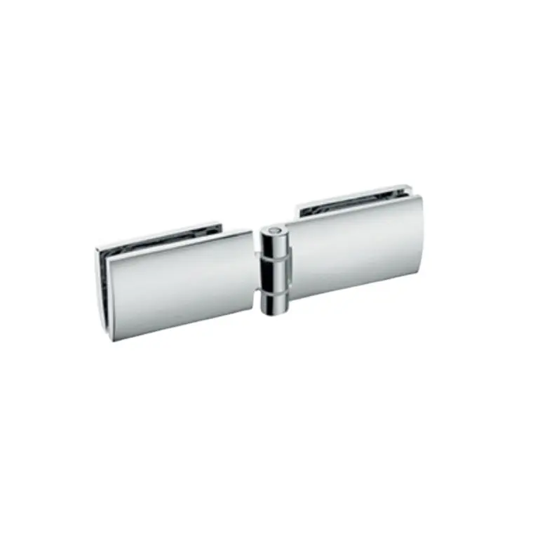 Everstrong-bisagra de acero inoxidable para puerta de ducha, bisagra de vidrio para baño, B024, 180 grados