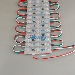 Заводская цена Rgb адресный многоцветный Ip68 Светодиодный модуль 68x16 мм 3030 3led 12 В инжекторный светодиодный модуль - Product Image 2