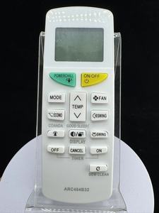 ES-AC035-F ใหม่433kHz ดิจิตอล LED รีโมท AC 15คีย์สีส้ม Backlight สำหรับใช้ในบ้านรหัสคงที่ใช้ได้กับ ARC484 DAIKIN - Product Image 3