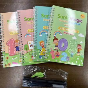 หนังสือภาษาอังกฤษ sank มหัศจรรย์หนังสือการศึกษาสำหรับเด็กฝึกปฏิบัติสมุดลอกแบบเรียนรู้บริการการพิมพ์