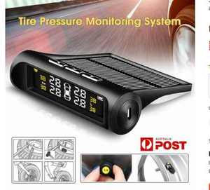 Sistema Inteligente de control de presión de neumáticos para coche, TPMS, energía Solar, pantalla LCD, USB, alarma de seguridad, Sensor de presión de neumáticos - Product Image 3