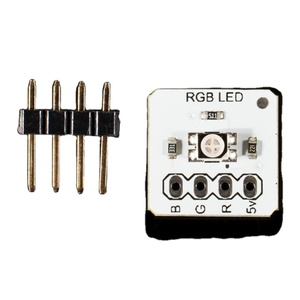 Modulo LED RGB a colori per perline luminose rosse, verdi e blu compatibili con Arduino 3528 (invia intestazione pin diritta) - Product Image 1
